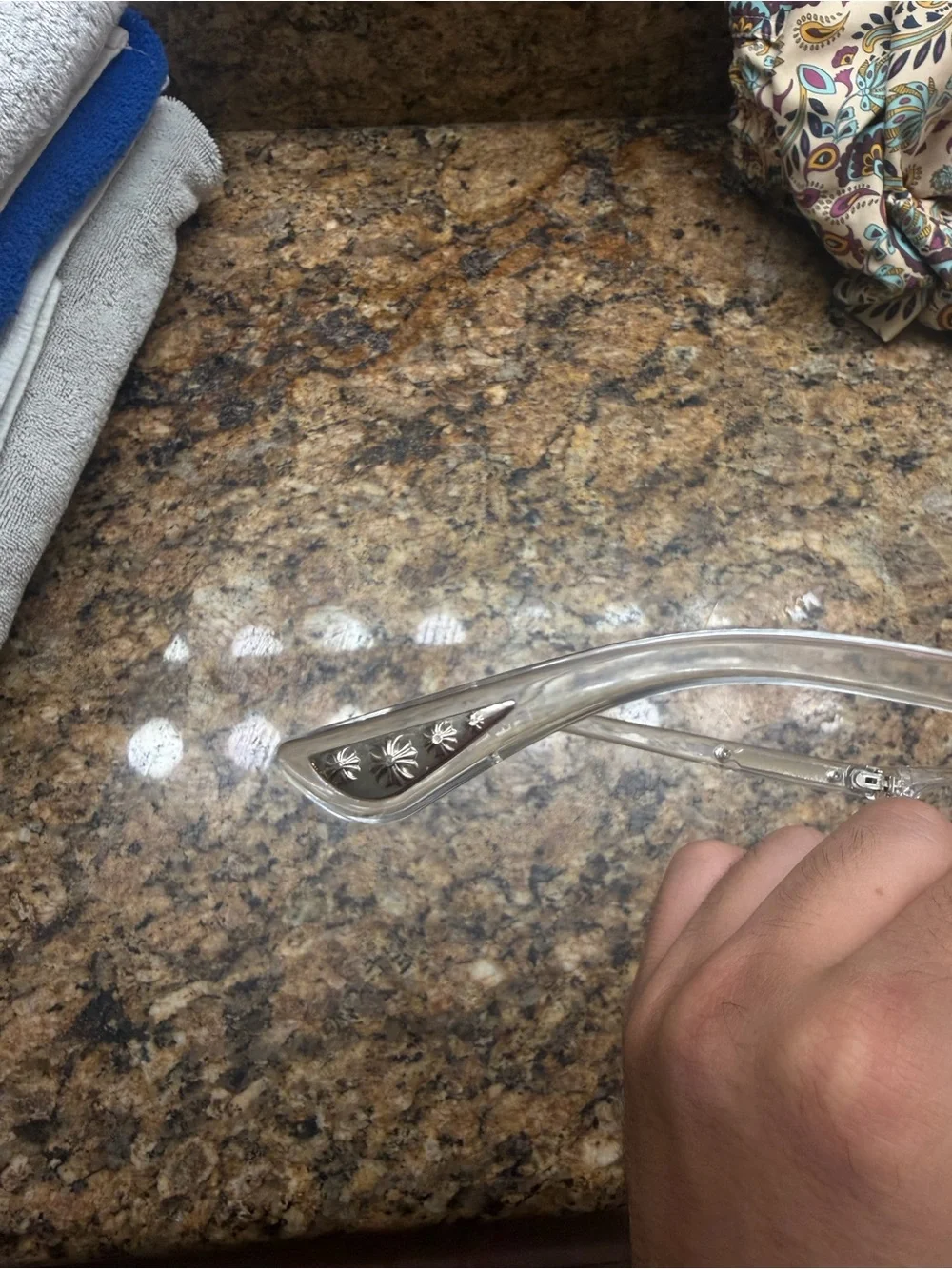 Chrome glasses